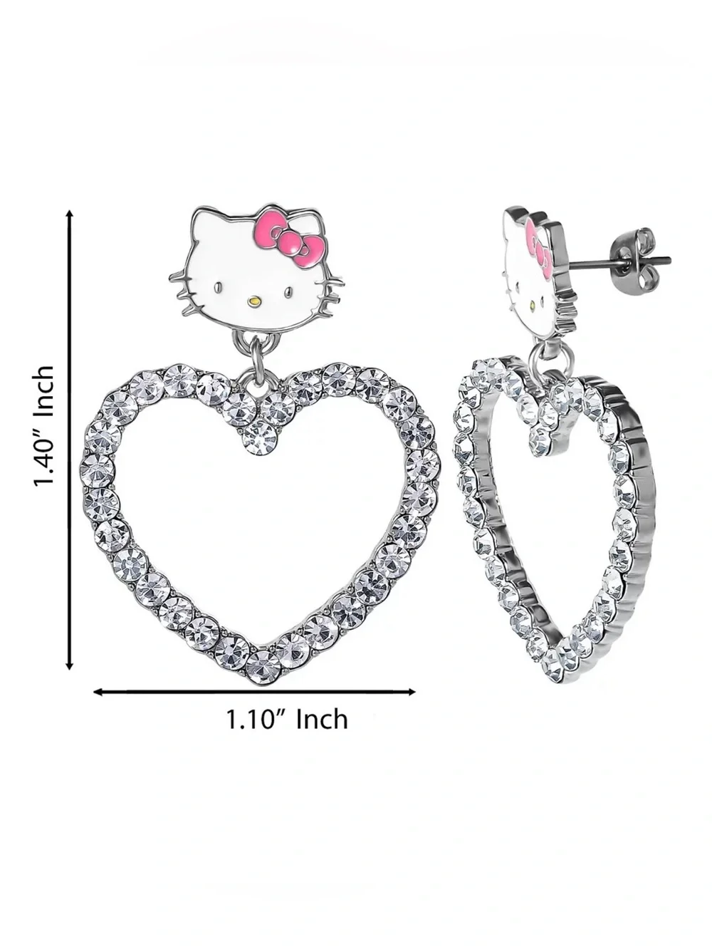 Hello Kitty sparkling rhinestone